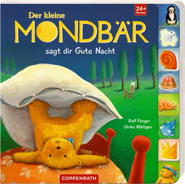 Kosmos | Der kleine Mondbär sagt dir Gute Nacht (Pappe mit Register) | 64015