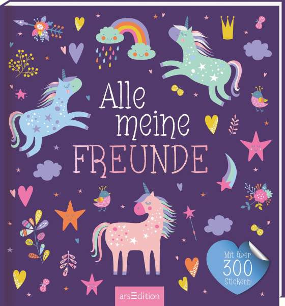 arsEdition | Alle meine Freunde – Einhorn | 