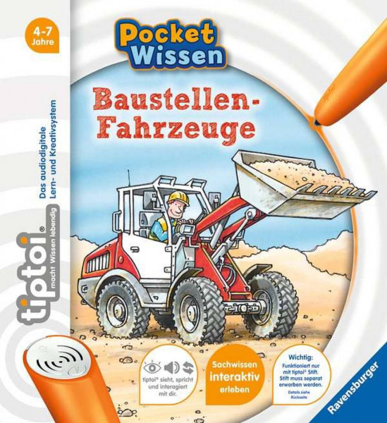 Ravensburger Verlag GmbH | tiptoi® Baustellen-Fahrzeuge
