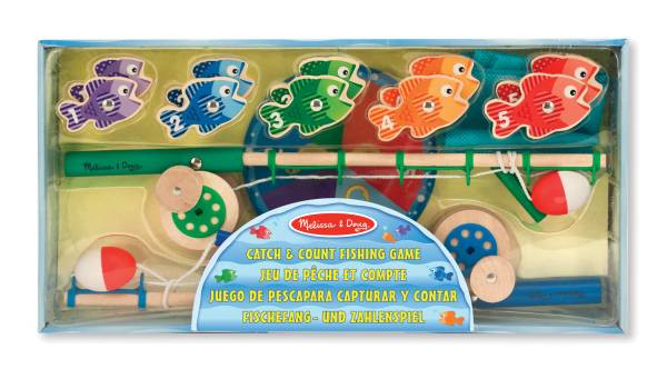 Melissa & Doug | Hölzernes Fischefang - Und Zahlenspiel