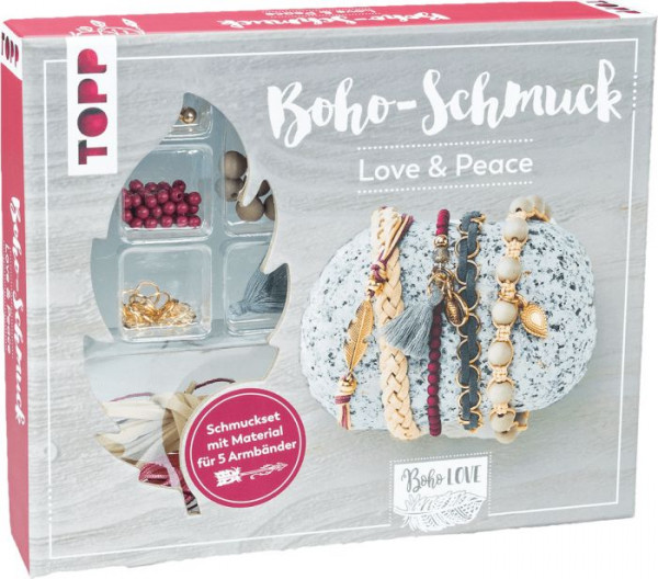 frechverlag | Boho-Schmuckset Love & Peace | 18093