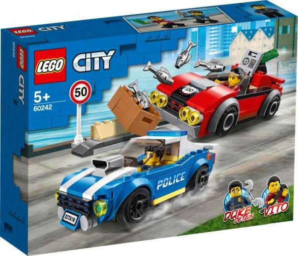 Lego | City Festnahme auf der Autobahn | 60242
