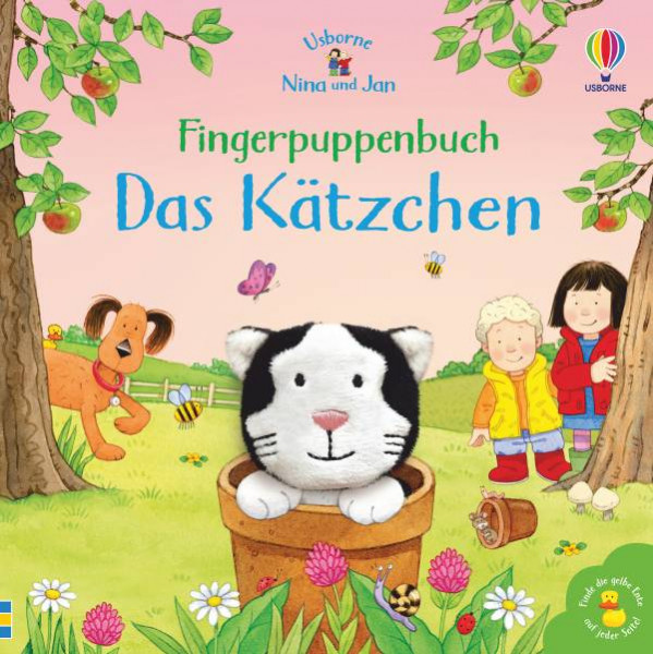 Usborne | Nina und Jan - Fingerpuppenbuch: Das Kätzchen