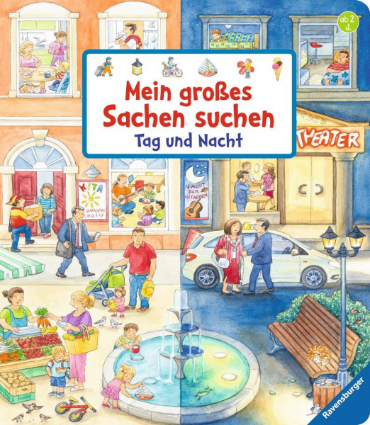 Ravensburger Buchverlag | Mein großes Sachen suchen: Tag und Nacht