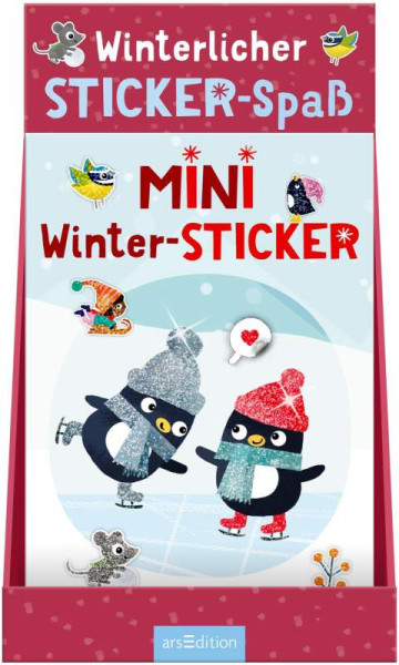 arsEdition | Display Winterlicher Sticker-Spaß | 