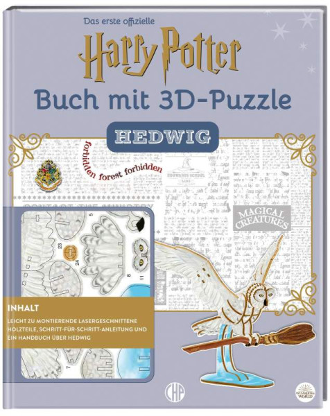 Warner Bros. Consumer Products GmbH | Harry Potter - Hedwig - Das offizielle Buch mit 3D-Puzzle Fan-Art