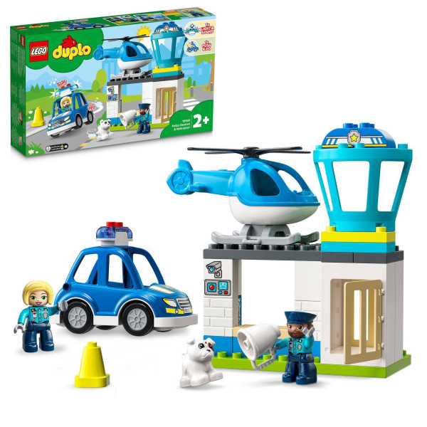 LEGO® | DUPLO®  Polizeistation mit Hubschrauber | 10959