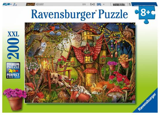 Ravensburger Puzzle | Das Waldhaus | 200 Teile