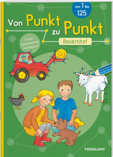Tessloff Verlag Ragnar Tessloff GmbH & Co. KG | Von Punkt zu Punkt. Bauernhof | 