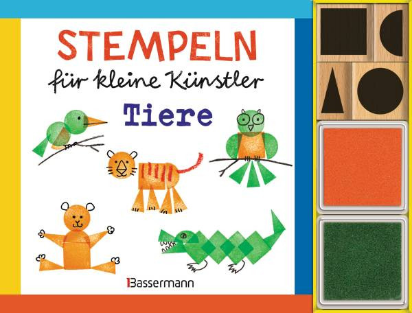 Bassermann | Stempeln für kleine Künstler - Tiere-Set
