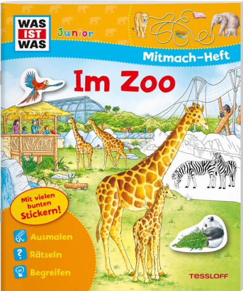 Tessloff Verlag Ragnar Tessloff GmbH & Co. KG | WAS IST WAS Junior Mitmach-Heft Zoo