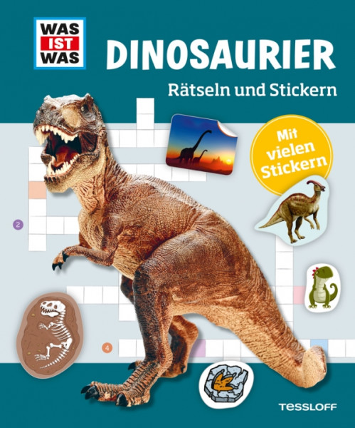 Tessloff Verlag Ragnar Tessloff GmbH & Co. KG | WAS IST WAS Rätseln und Stickern: Dinosaurier