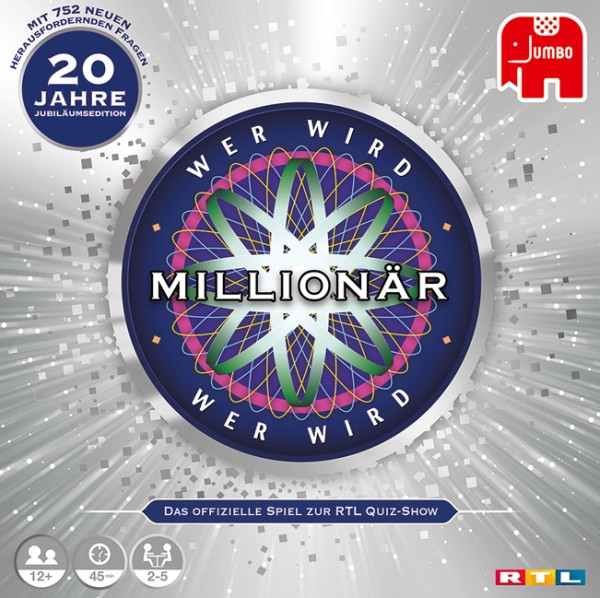 Jumbo Spiele | Wer wird Millionär 20 Jahre Jubiedition | 19719