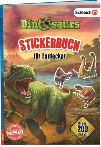 SCHLEICH Dino Stickerbuch Entdecker | 80099