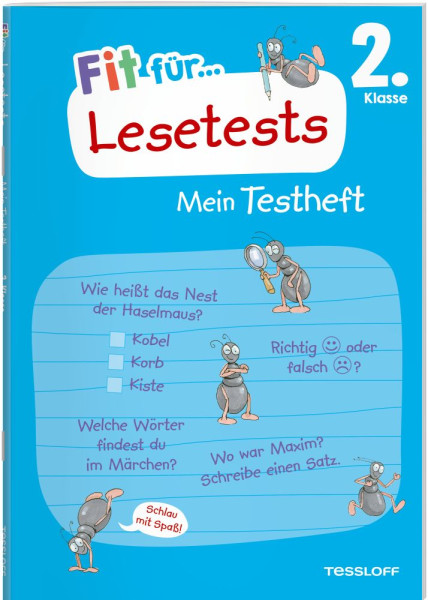 Tessloff Verlag Ragnar Tessloff GmbH & Co. KG | Fit für Lesetests 2. Klasse. Mein Testheft | Meyer, Julia