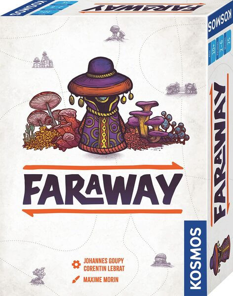 Faraway – Nominiert zum Kennerspiel des Jahres 2025 | Strategisches Kartenspiel ab 10 Jahren | german-toys