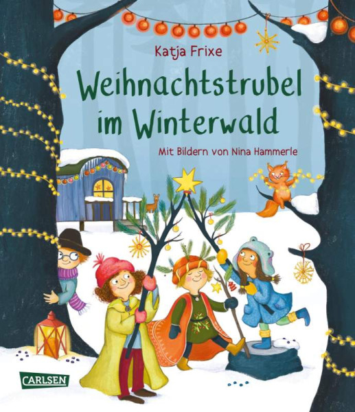 Carlsen | Weihnachtstrubel im Winterwald | Frixe, Katja