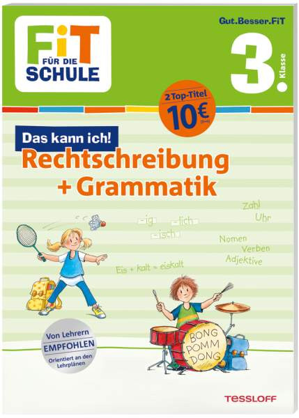 Sabine, Essers, Andrea Helmchen | FiT FÜR DIE SCHULE. Das kann ich! Rechtschreibung + Grammatik 3. Klasse