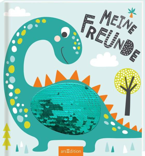 arsEdition | Meine Freunde - Dinos (mit Wendepailletten)