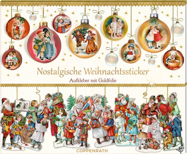 Coppenrath | Stickerbuch - Nostalgische Weihnachtssticker | 
