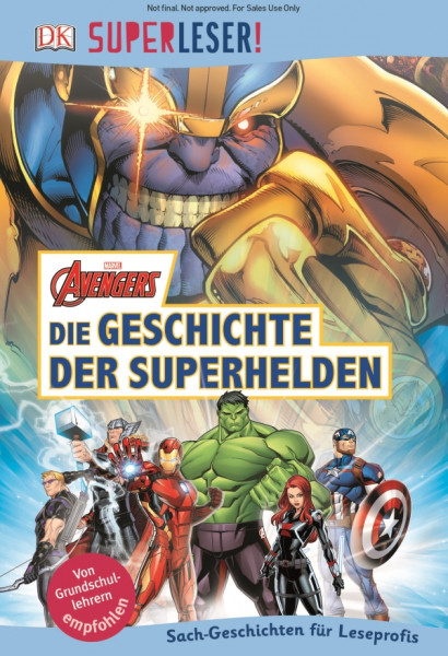 Dorling Kindersley | SUPERLESER! MARVEL Avengers Superhelden | 3652