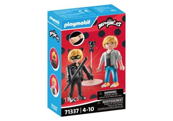 Playmobil | Miraculous: Adrien & Cat Noir | 71337