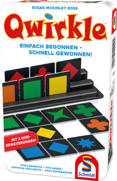 Schmidt Spiele | Qwirkle BMM Metalldose | 51410