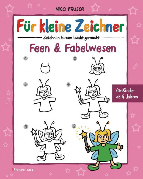 Bassermann | Für kleine Zeichner - Feen und Fabelwesen