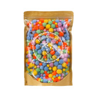 Pompons Set 500 Teile „Circus“ – Buntes Bastelset für kreative Ideen | german-toys