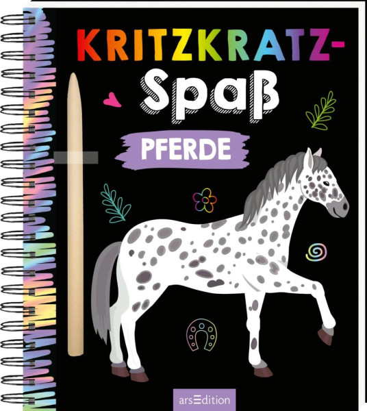 arsEdition | Kritzkratz-Spaß Pferde | 