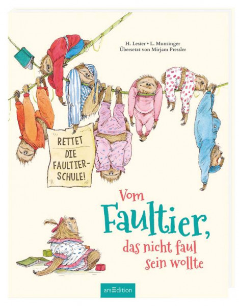 Ars Edition | Vom Faultier, das nicht faul sein wollte