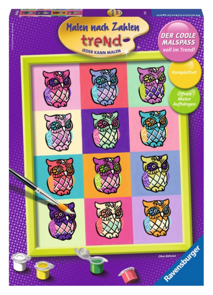 Ravensburger | MNZ Pop Art Eulen | 284306