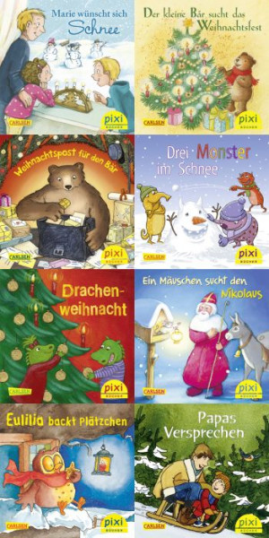 Carlsen Verlag | WWS Pixi-Weihnachts-Box 35: Kling, Pixi, | 105865