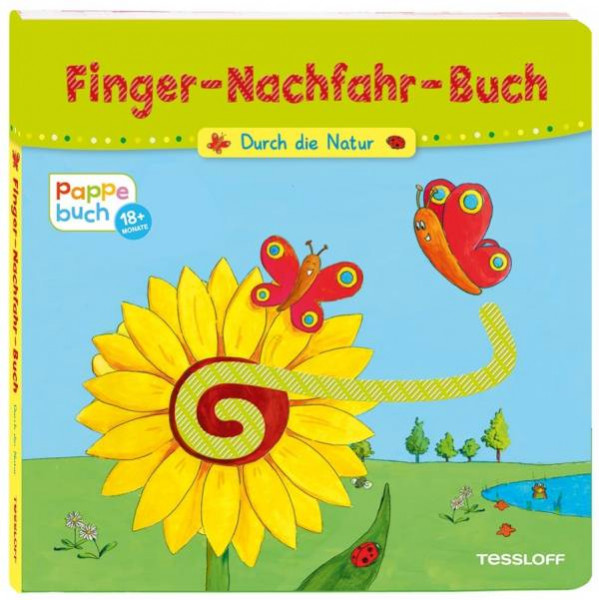 Tessloff | Finger-Nachfahr-Buch. Durch die Natur