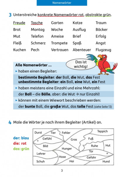 Hauschka Verlag | Grammatik 3. Klasse | 213