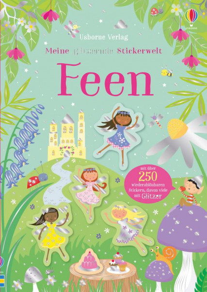 Usborne | Meine glitzernde Stickerwelt: Feen