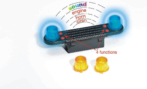 Bruder | Zubehör: Light and Sound Module | 2801