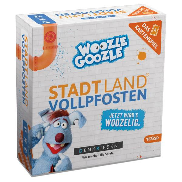 Denkriesen | STADT LAND VOLLPFOSTEN® – Das Kartenspiel – WOOZLE GOOZLE EDITION  | WG3004