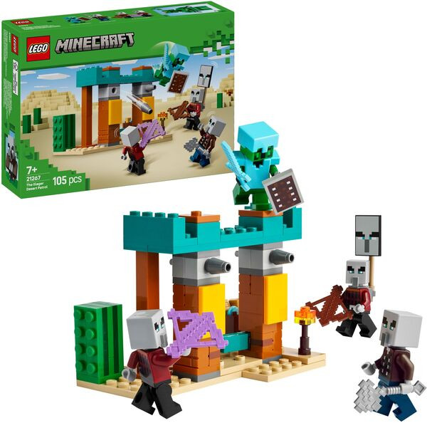 LEGO® | Minecraft™  Die Illager-Wüstenpatrouille | 21267