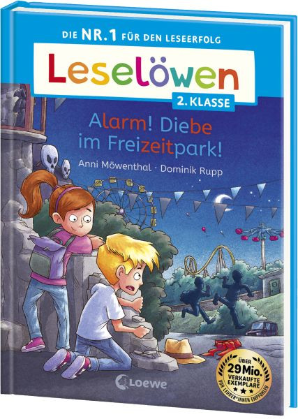 Loewe | Leselöwen 2. Klasse - Alarm! Diebe im Freizeitpark! | Möwenthal, Anni