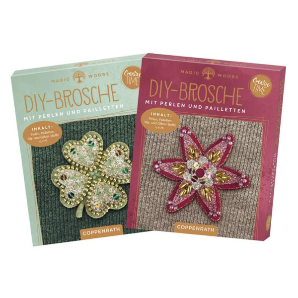 Coppenrath | DIY-Broschen mit Perlen und Pailletten | 