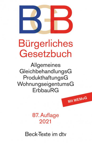 dtv Verlagsgesellschaft | Bürgerliches Gesetzbuch