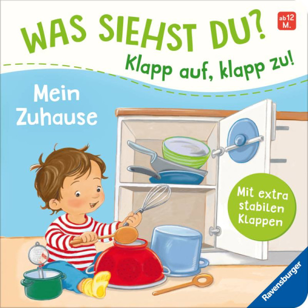 Sandra Grimm | Was siehst du? Klapp auf, klapp zu! Mein Zuhause