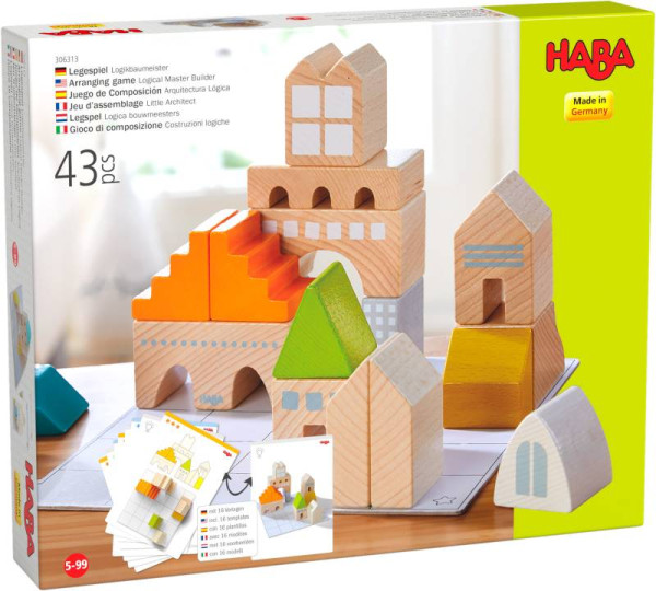 HABA | Legespiel Logikbaumeister | 306313