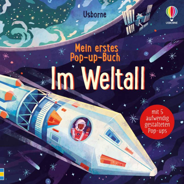 Usborne | Mein erstes Pop-up-Buch: Im Weltall | Cowan, Laura