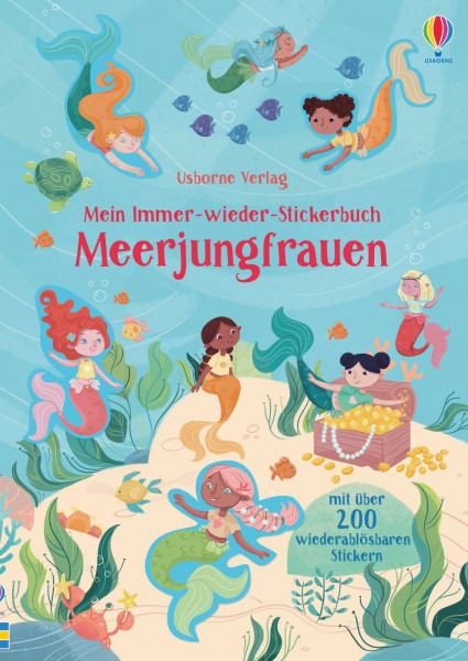 Usborne | Mein Immer-wieder-Stickerbuch: Meerjungfrauen