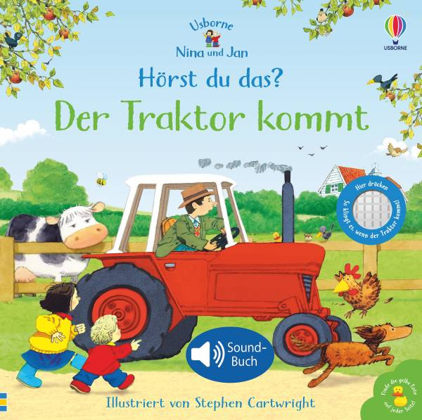 Usborne | Nina und Jan - Hörst du das? Der Traktor kommt