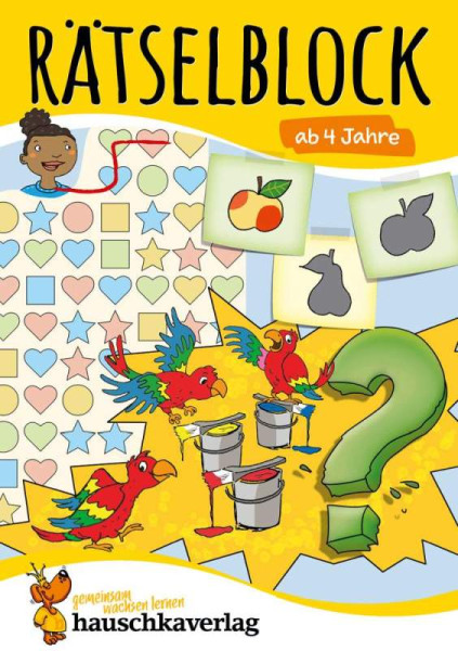 Hauschka Verlag | Rätselblock ab 4 Jahre | Spiecker, Agnes