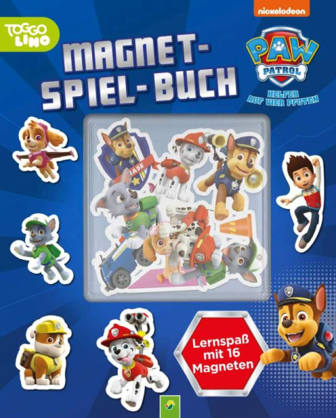 Schwager & Steinlein | PAW Patrol Magnet-Spiel-Buch | Schwager & Steinlein Verlag