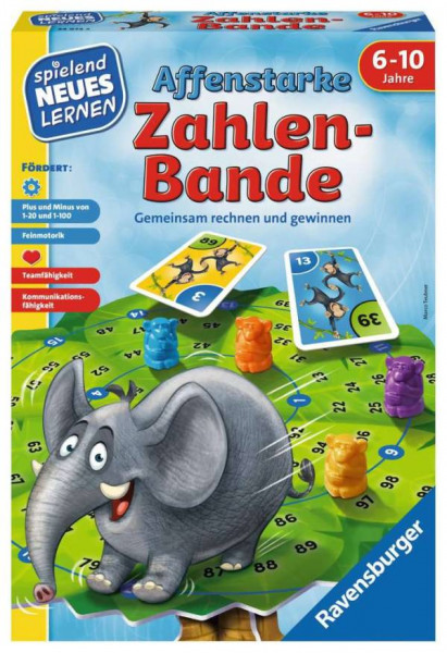 Ravensburger | Affenstarke Zahlen-Bande | 24973